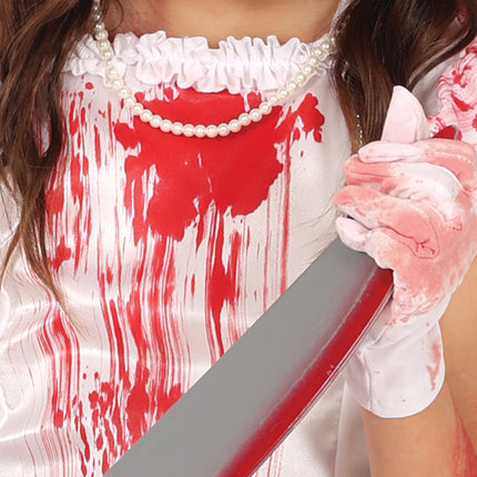 Halloween Kleid Mädchen mit Blut