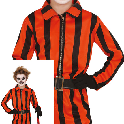 Halloween Kostüm Kind Harlekin Gefangener