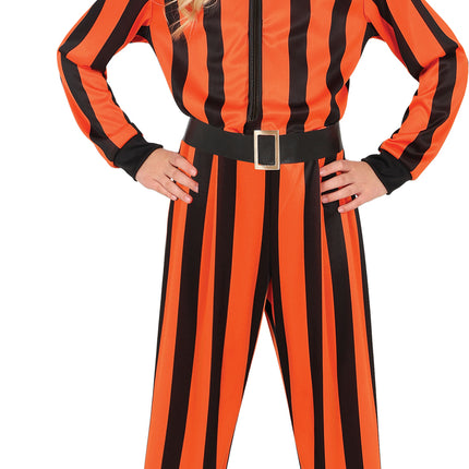 Halloween Kostüm Kind Harlekin Gefangener