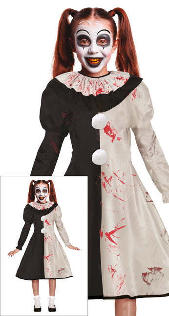 Halloween Kleid Mädchen Schrecklicher Clown