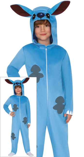 Stitch Onesie Blau Kind