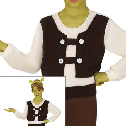 Sumpfmonster Kostüm Kind