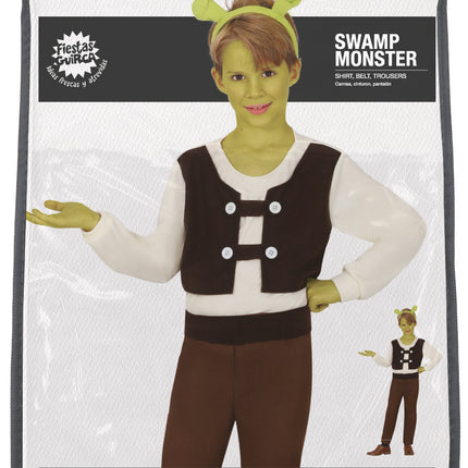 Sumpfmonster Kostüm Kind