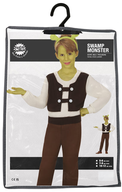 Sumpfmonster Kostüm Kind