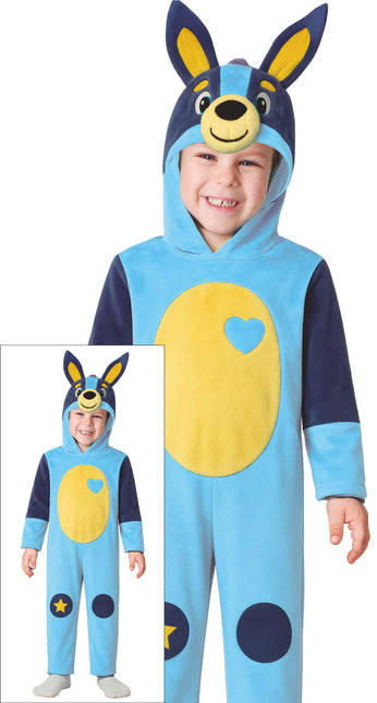 Bluey Onesie Blau Kind