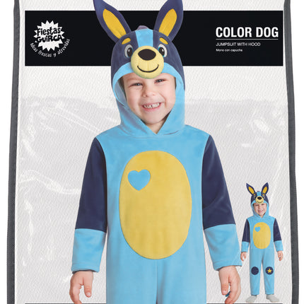 Bluey Onesie Blau Kind
