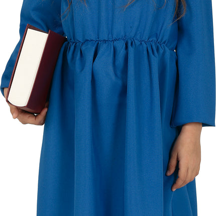 Schulmädchen Kostüm Kind Bücherwurm