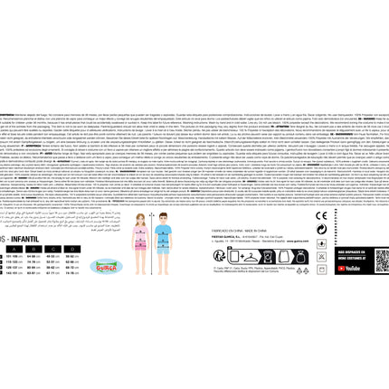 Schulmädchen Kostüm Kind Bücherwurm