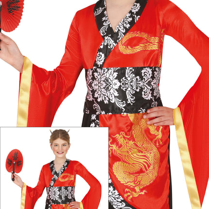 Chinesisches Kinderkostüm 2 Stück