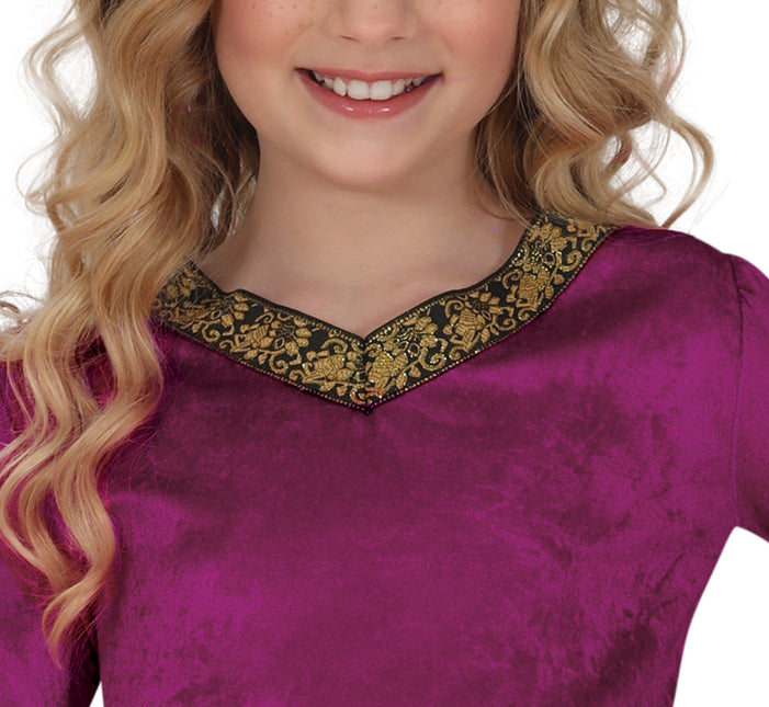 Prinzessinnen Kleid Fuchsia