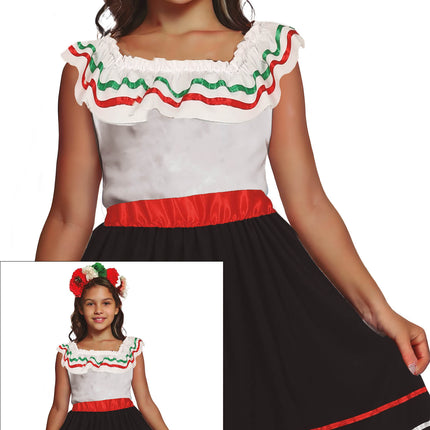 Mexiko Kleid Mädchen