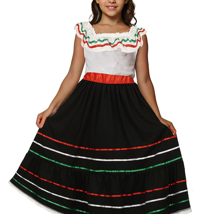 Mexiko Kleid Mädchen