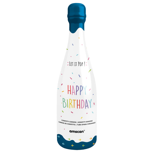 Konfetti Flasche Papier 32cm