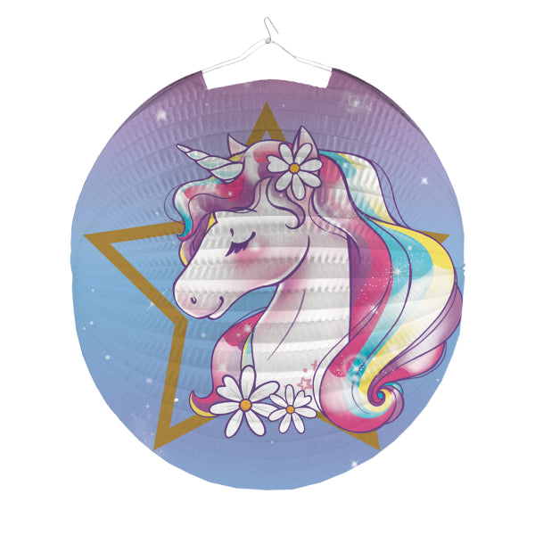 Einhorn Lampion 25cm