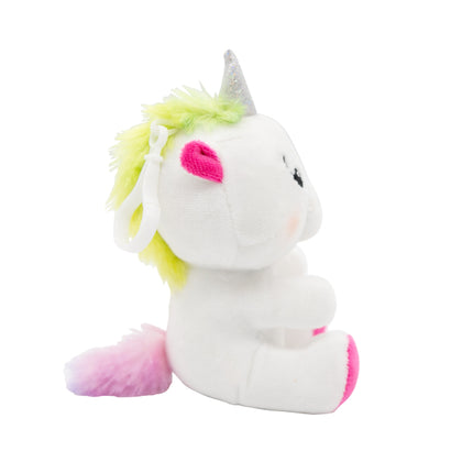 Einhorn Ballon Gewicht Weiß Rosa 2-In-1 Hug 11cm
