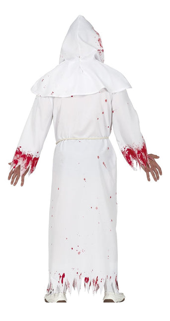 Mönch Halloween Kostüm Männer Blutig L