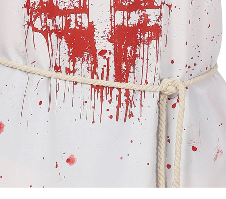 Mönch Halloween Kostüm Männer Blutig L