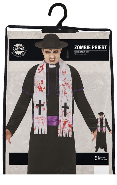 Zombie Priester Halloween Kostüm Männer L