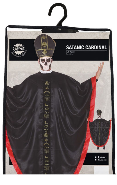 Satan Halloween Kostüm Männer Schwarz