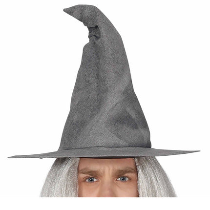 Wizard Kostüm Männer Grau L