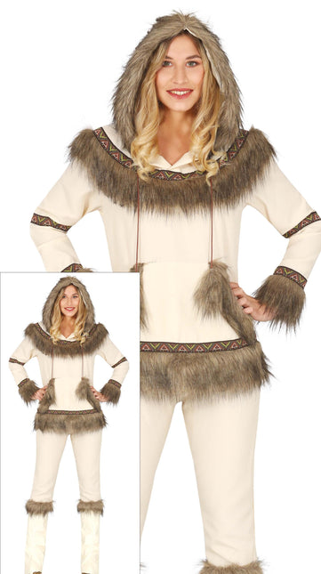 Eskimo Kostüm Weiß