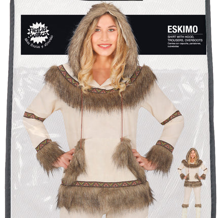 Eskimo Kostüm Weiß