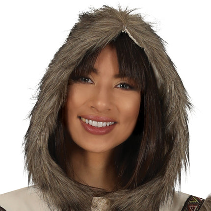 Eskimo Kostüm Weiß
