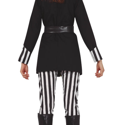 Piratenkostüm Damen Schwarz
