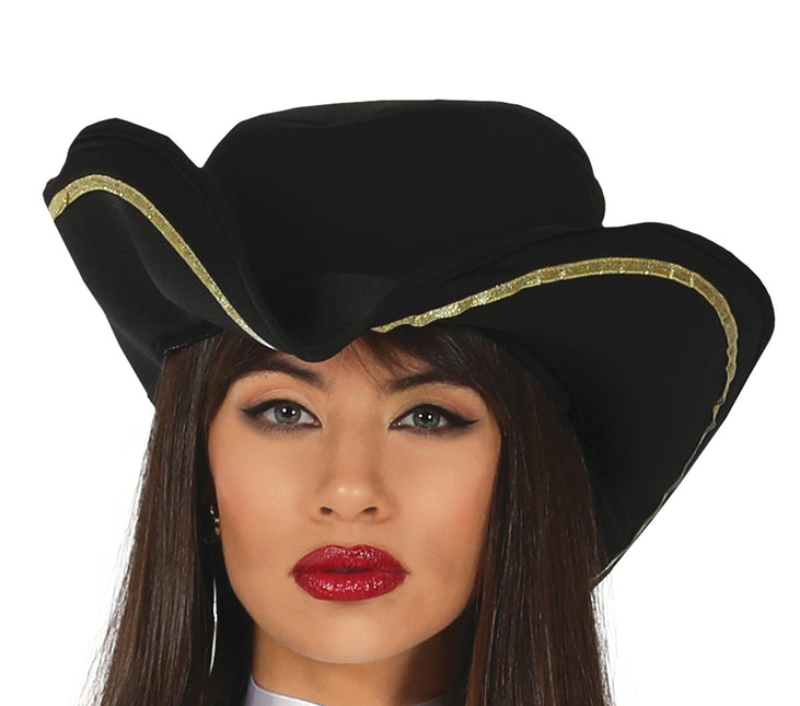 Piratenkostüm Damen Schwarz