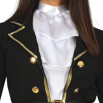 Piratenkostüm Damen Schwarz