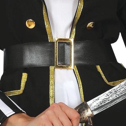 Piratenkostüm Damen Schwarz