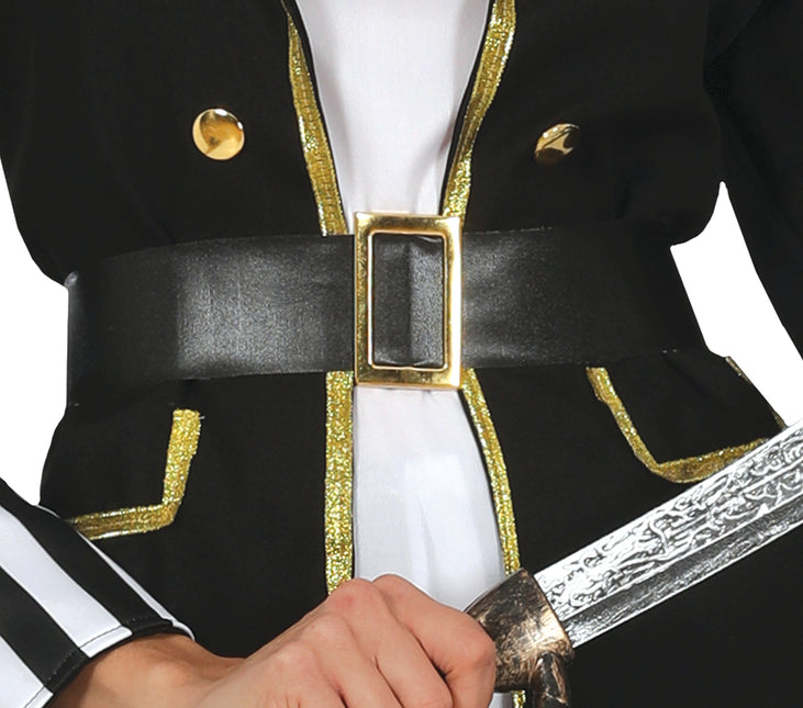 Piratenkostüm Damen Schwarz