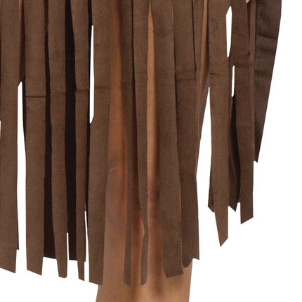 Indisches Kleid Beige Damen