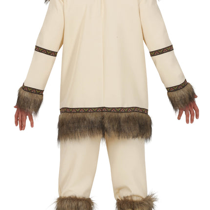 Eskimo Kostüm für Männer Beige