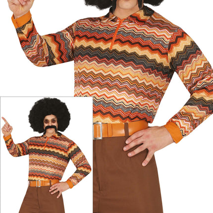 Disco 70S Kostüm Farbige Männer