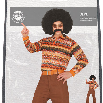 Disco 70S Kostüm Farbige Männer