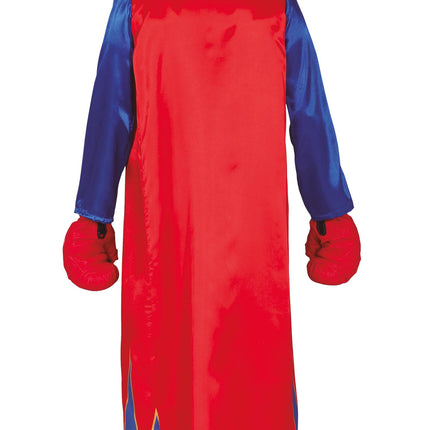 Boxer Kostüm Rot Blau