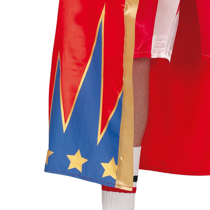 Boxer Kostüm Rot Blau
