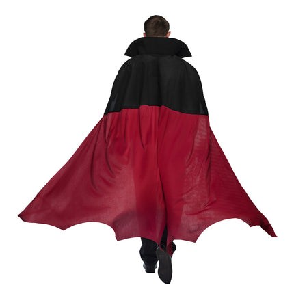 Halloween Kostüm Schwarz Rot Vampir