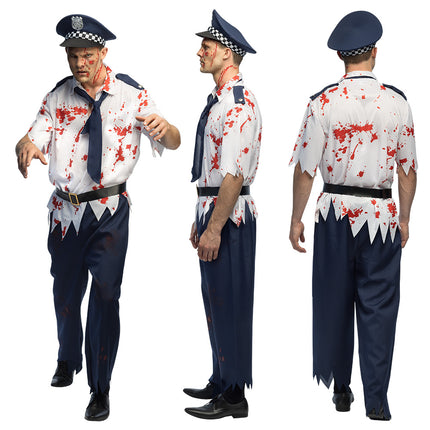Halloween Kostüm Herren Polizist