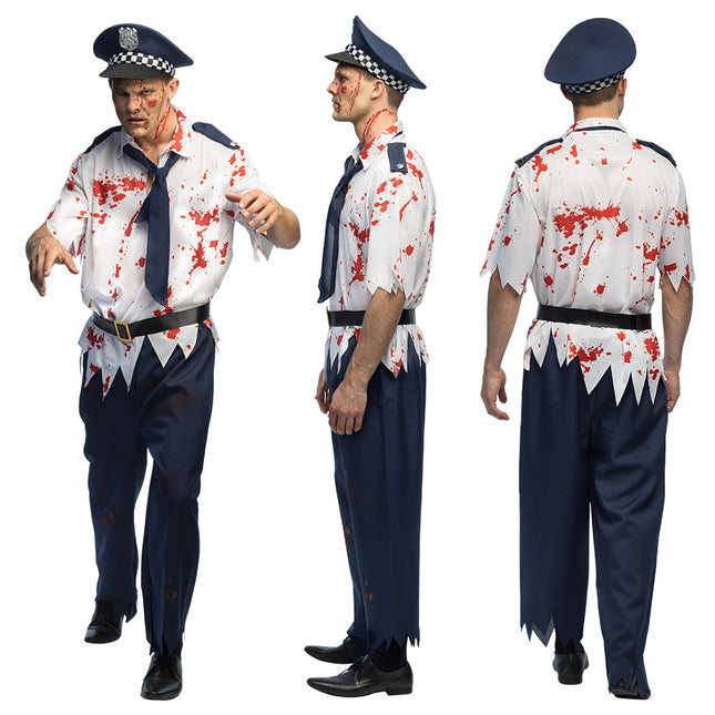 Halloween Kostüm Herren Polizist
