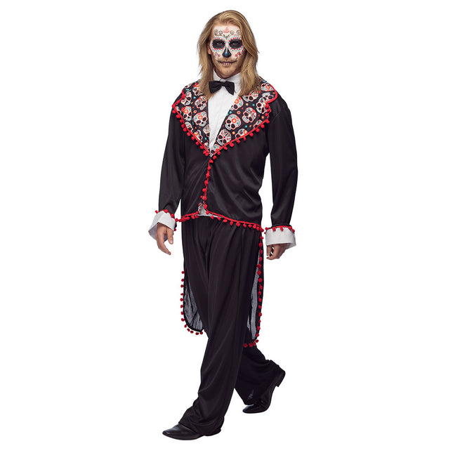 Halloween Kostüm Männer Tag der Toten