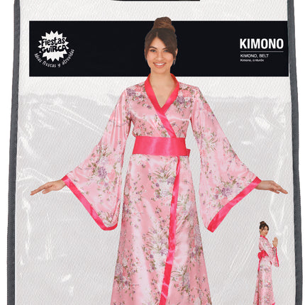 Kimono Kostüm Rosa Damen