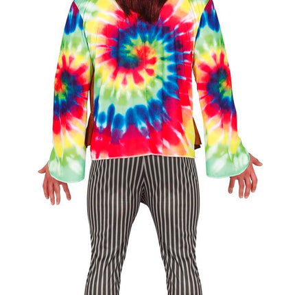 Hippie Kostüm Männer Bunt