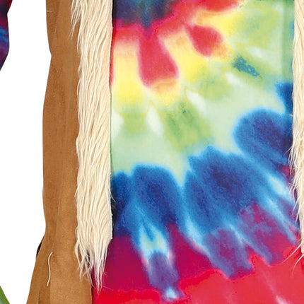 Hippie Kostüm Männer Bunt