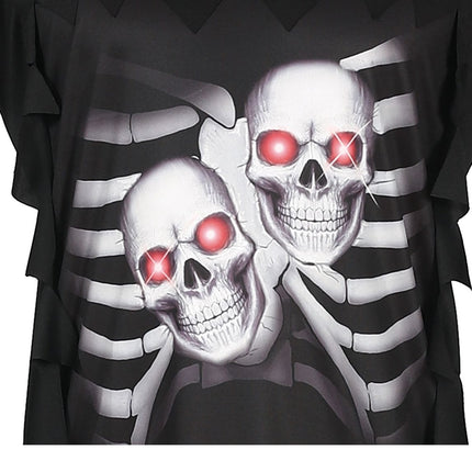 Totenkopf Halloween Kostüm Männer L