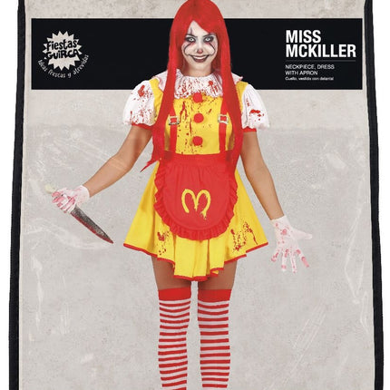 Mc Killer Halloween Kostüm Damen