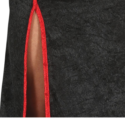 Vampir Halloween Kostüm Damen Rot
