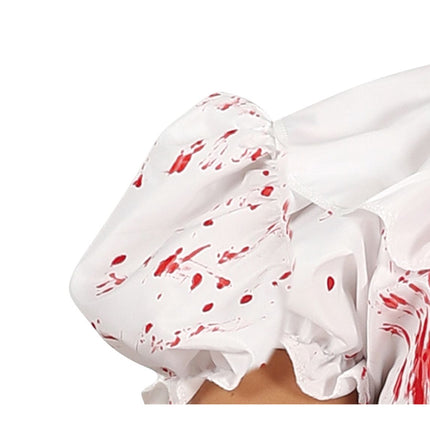 Clown Halloween Kostüm Damen blutig