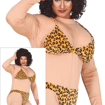 Draq Queen Kostüm Herren Bikini